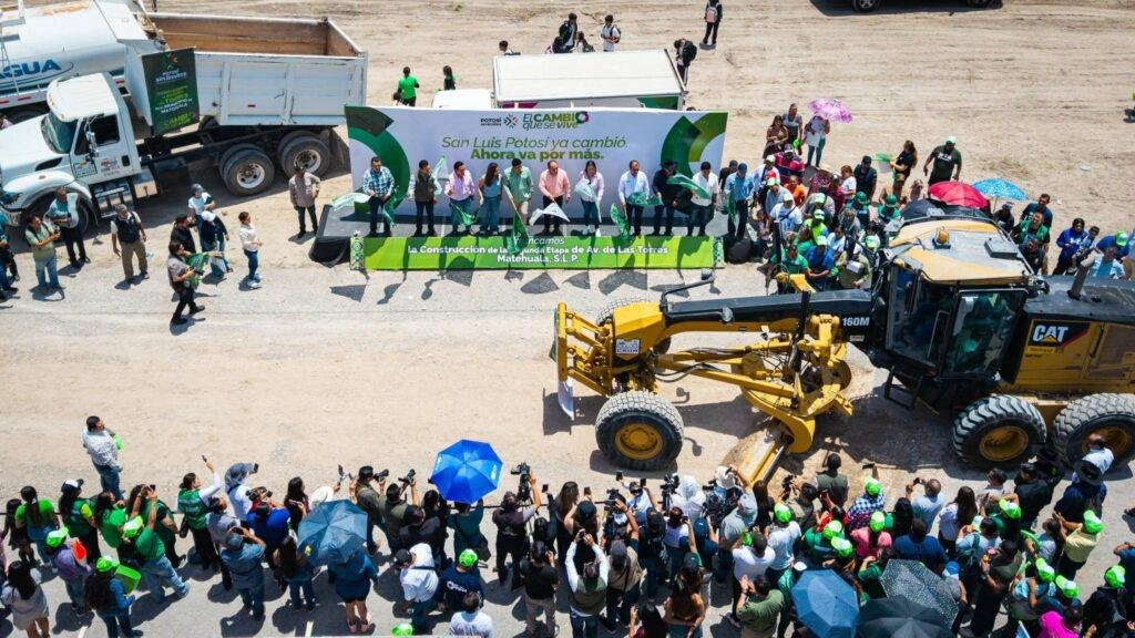 Ricardo Gallardo impulsa obras integrales que transforman Matehuala