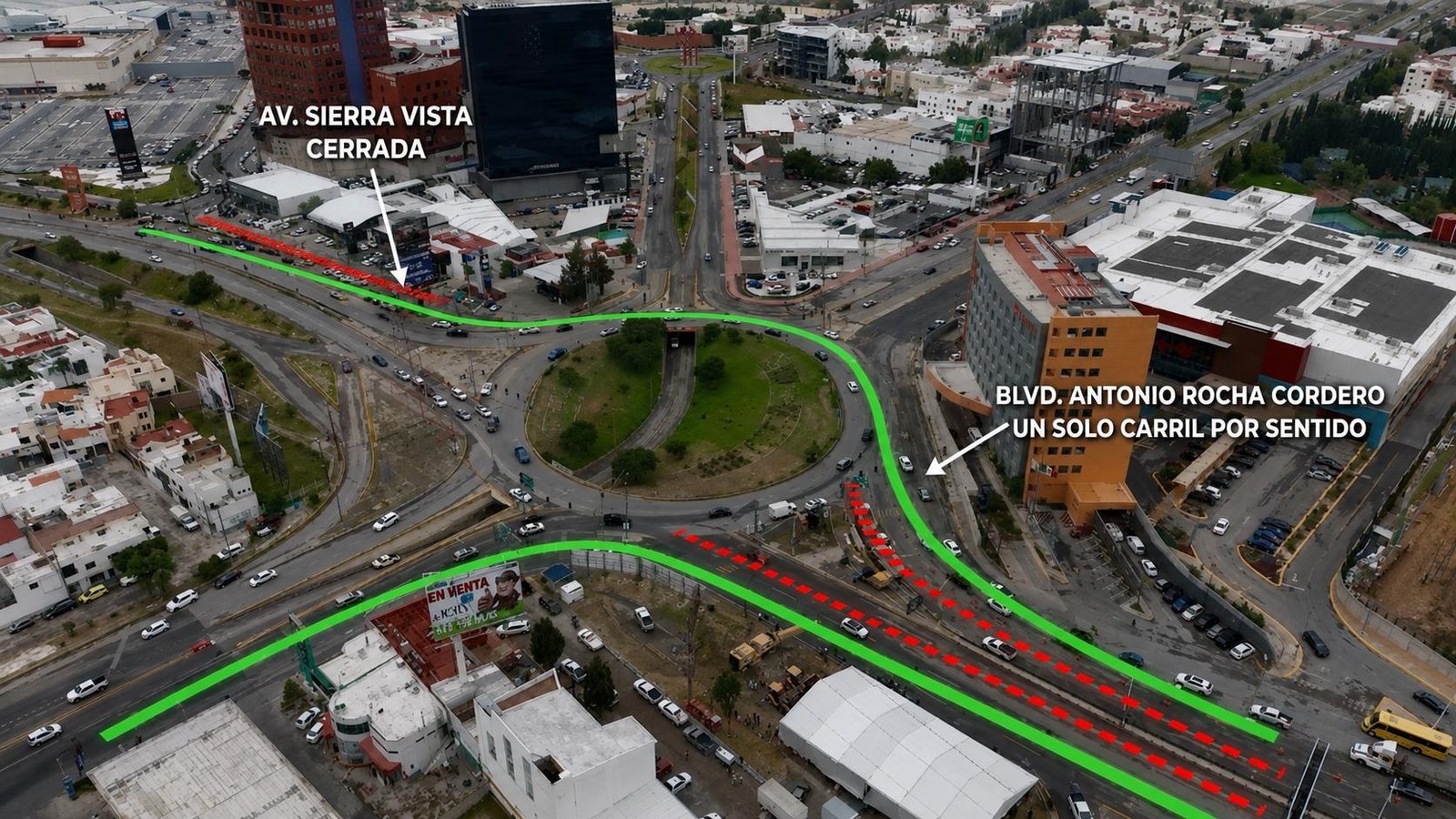 Ricardo Gallardo refuerza apoyo vial para mantener una movilidad segura durante las obras